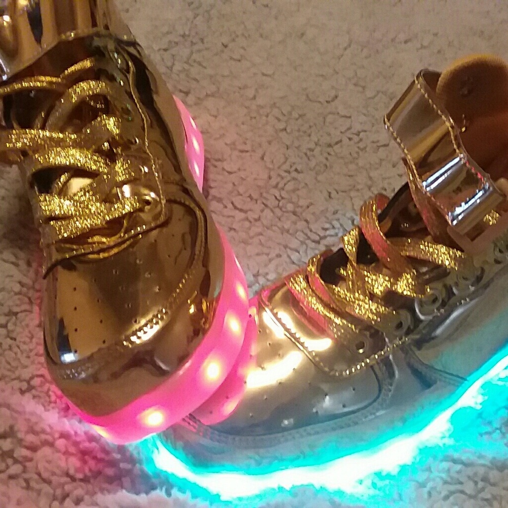 LED High Top Tennis Shoes